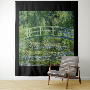 Tenture Claude Monet, Water Lilies et le pont japonais