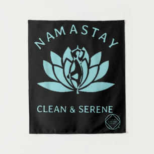 Tenture Clean & Serene Yoga Anonymes de la Narcotique