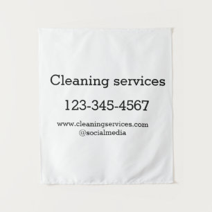 Tenture Cleaning services add number website email address