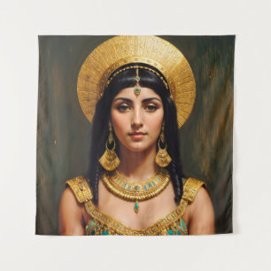 Tenture Cleopatra Egyptian Queen Portrait Art