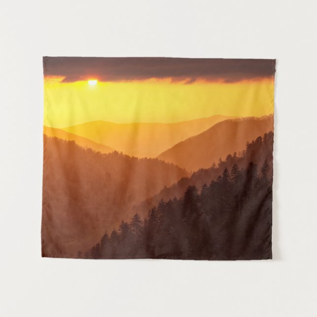 Tenture Clouds Fills Valley, Tennessee (Devant (Horizontal))