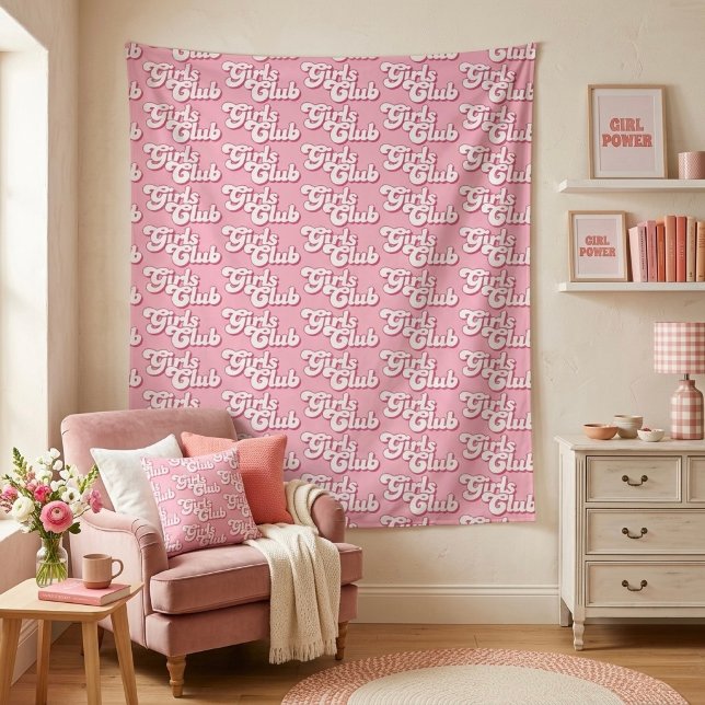 Tenture Club de filles (Créateur téléchargé)