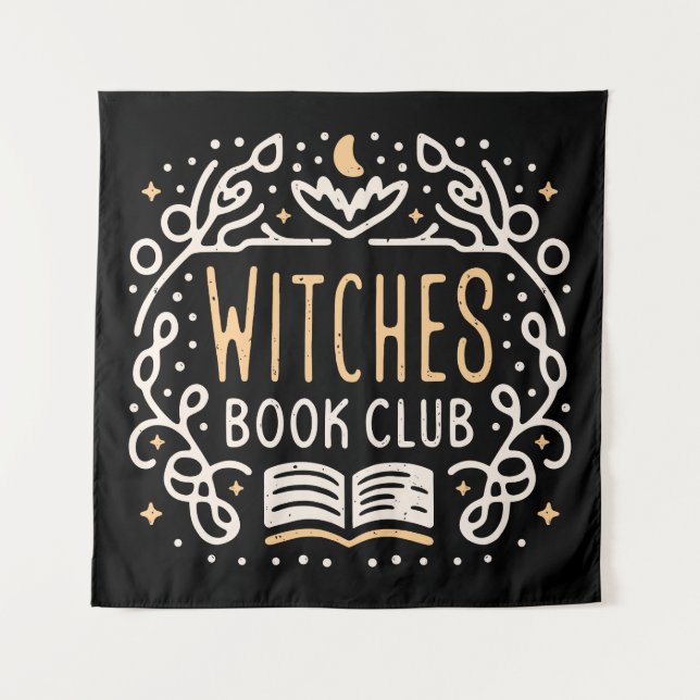 Tenture Club de lecture de sorcières (Devant)