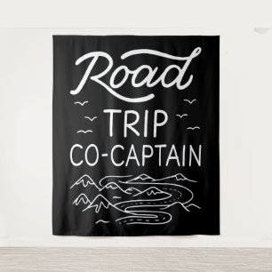 Tenture Cocapitaine de road trip I - Navigateur de camping