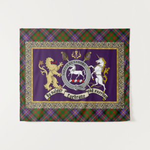 Tenture Cochrane Clan Badge & Tartan