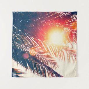 Tenture cocotier à la côte tropicale, fait de Vintage