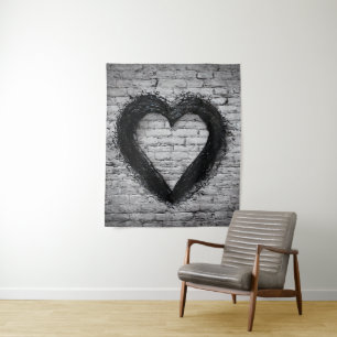 Tenture Coeur gauche, no 02