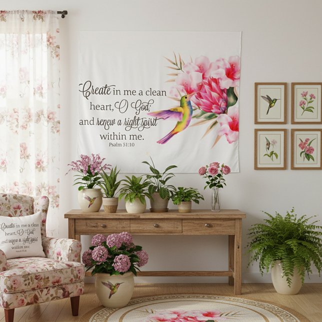 Tenture Cœur pur (Créateur téléchargé)