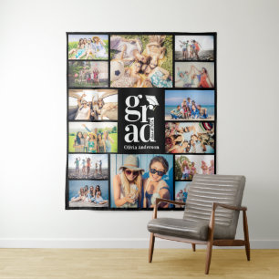 Tenture Collage photo de grade multiple Souvenirs