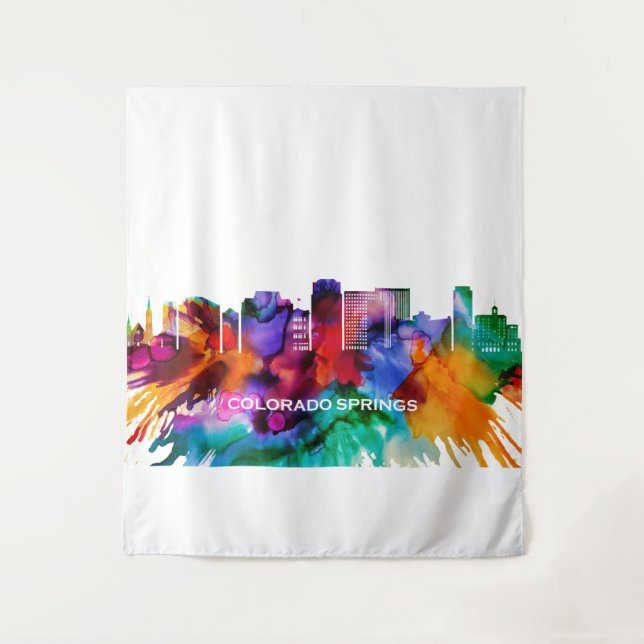Tenture Colorado Springs Skyline (Devant)