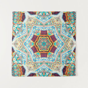 Tenture Coloré tribal ethnique sans couture motif
