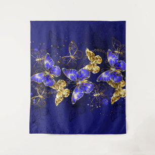 Tenture Composition avec papillons Sapphire