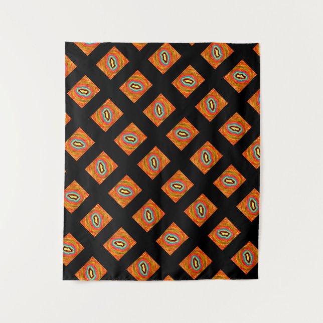 TENTURE CONCEPTION DE TYPE AUTOCHTONE AFRO ART (Devant)
