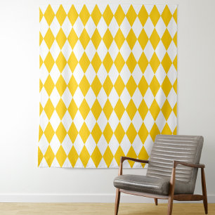 Tenture Conception des carreaux de diamants de l'arlequin 