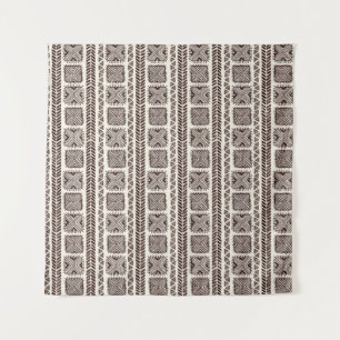 Tenture Conception Motif Tribale Ethnique sans couture