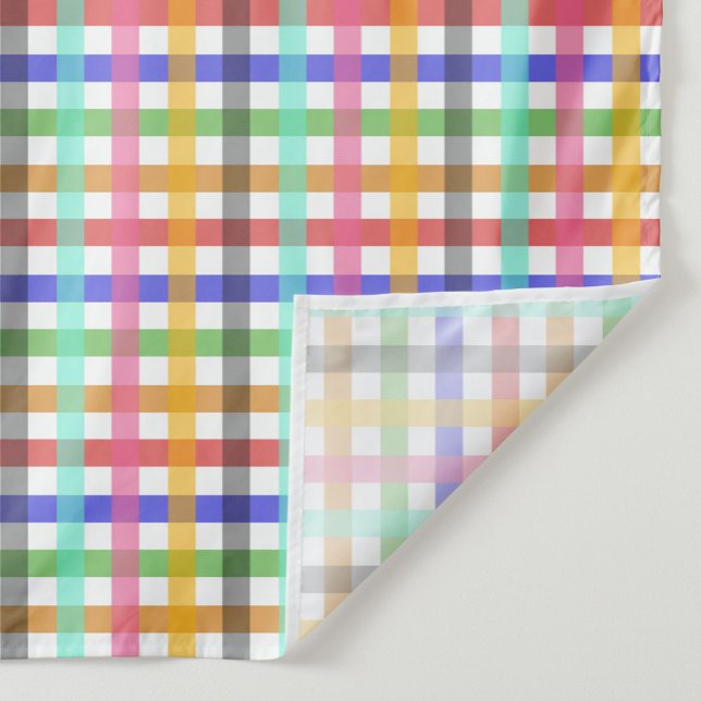 Tenture Conception multicouleur En vichy Motif Plaid (Créateur téléchargé)