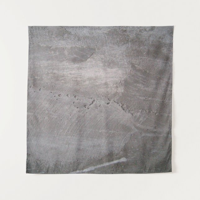 Tenture Concrete grey gray wall plaster (Devant)