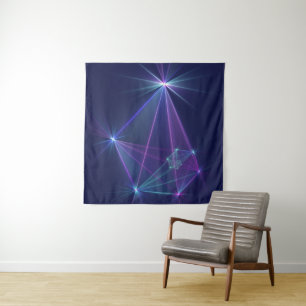 Tenture Constellation, Art Fractal Abstrait Fantastique