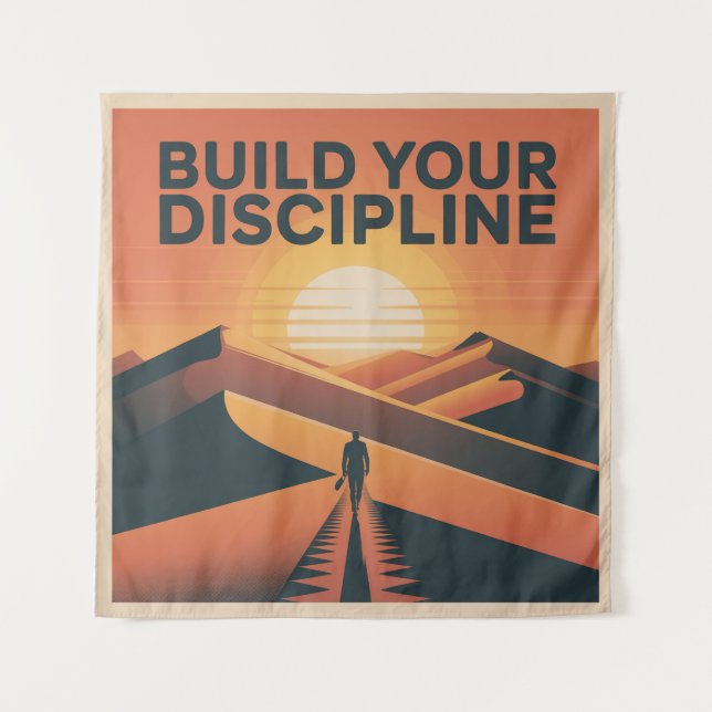 Tenture Construisez Votre Discipline (Devant)