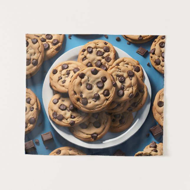 Tenture Cookies aux pépites de chocolat (Devant (Horizontal))