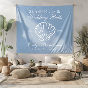 Tenture Coquillages et Mariage Bells Bachelorette Party