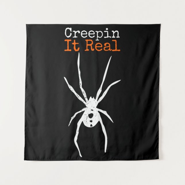 Tenture Costume d'Halloween drôle de G d'araignée - Ça fai (Devant)