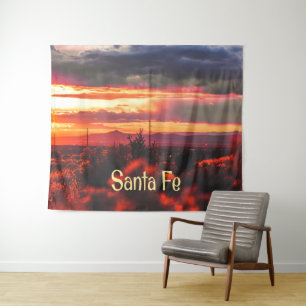 Tenture Coucher de soleil à Santa Fe Nouveau-Mexique