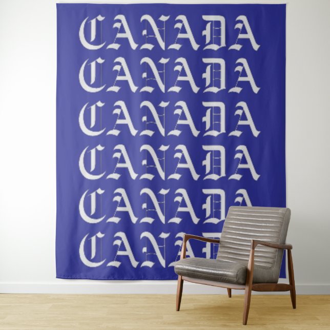 Tenture couleur canada (En situation)
