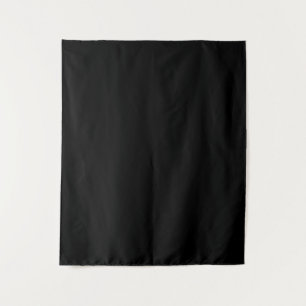 Tenture Couleur simple noire solide