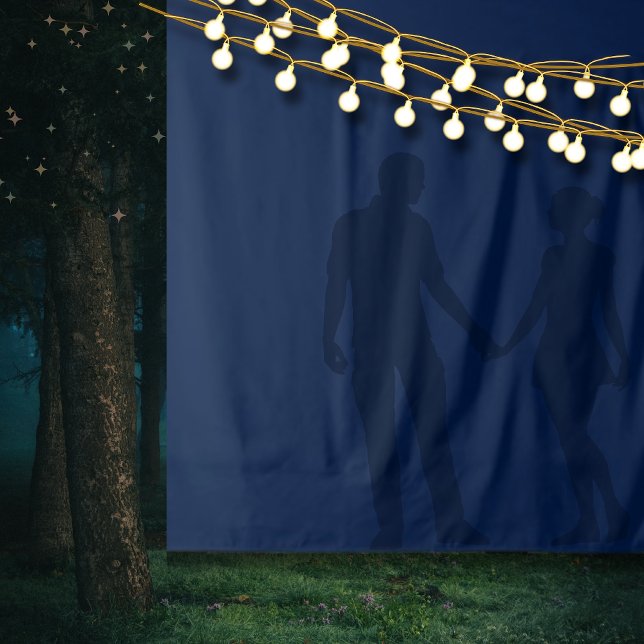 Tenture Couleur solide Indigo de la marine | Classique et  (Créateur téléchargé)