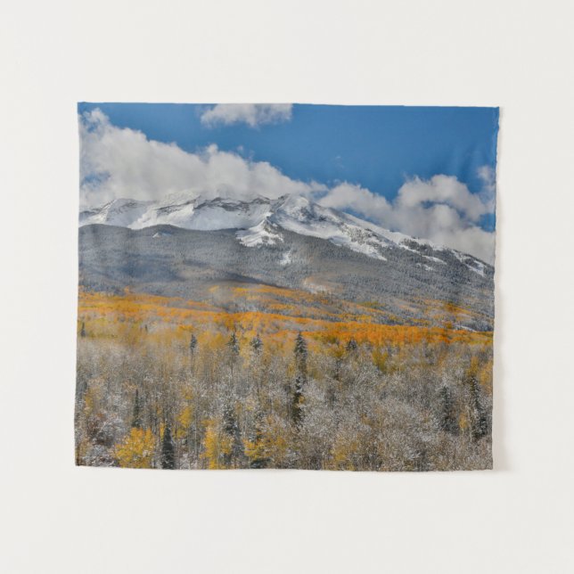 Tenture Couleurs d'automne des peupliers trembles &  | Mon (Devant (Horizontal))