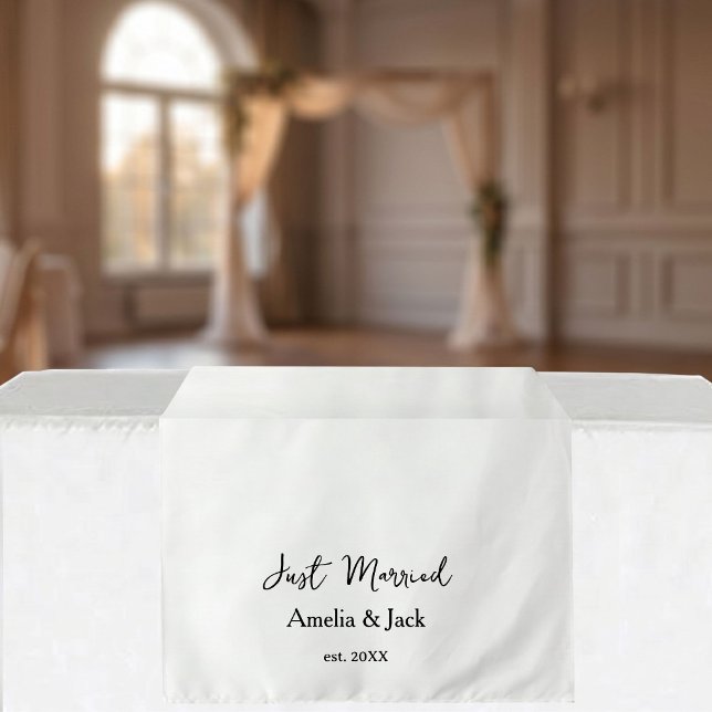 Tenture Coureur de table de mariage personnalisé, Table de (Créateur téléchargé)