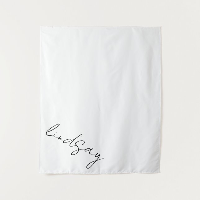 Tenture Couverture personnalisée avec nom, couverture jeté (Devant)