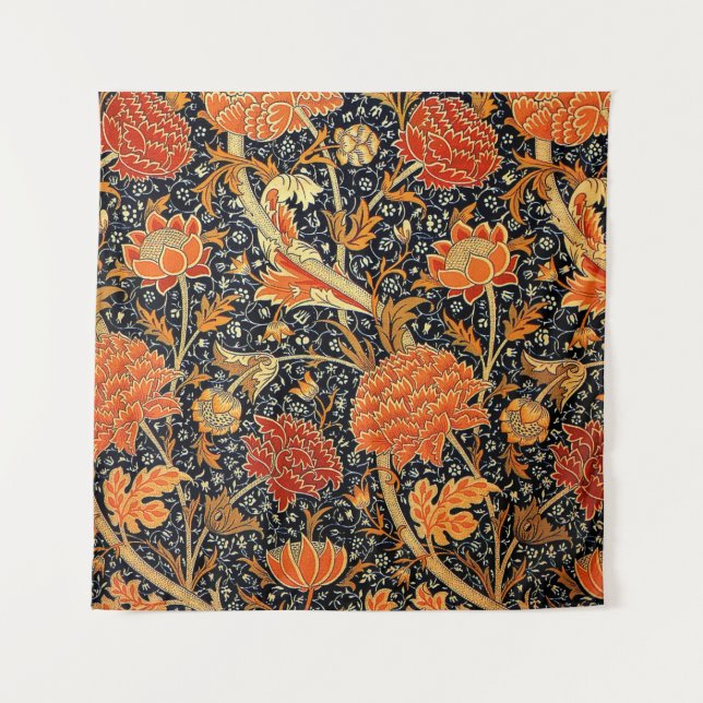 Tenture Cray, un beau design William Morris, (Devant)