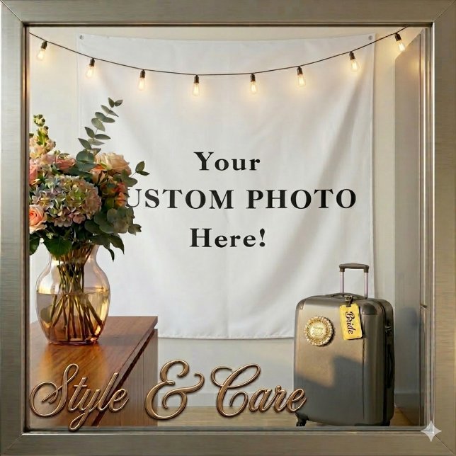 Tenture Create Your Own Photo Tapestry for Stylish Interio (Create Your Own Photo Tapestry for Stylish Interior)