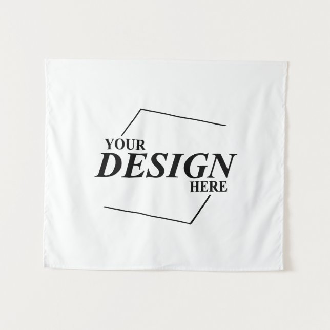 Tenture Création de design personnalisé Créez votre propre (Devant (Horizontal))