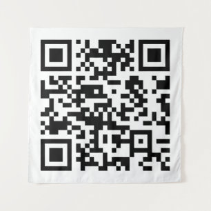 Tenture Création instantanée de code QR (en entrant votre 