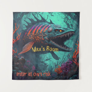 Tenture Créature océanique