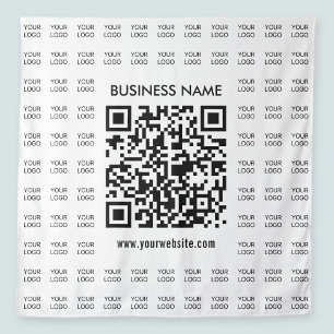 Tenture Créez instantanément un code QR scannable et un mo
