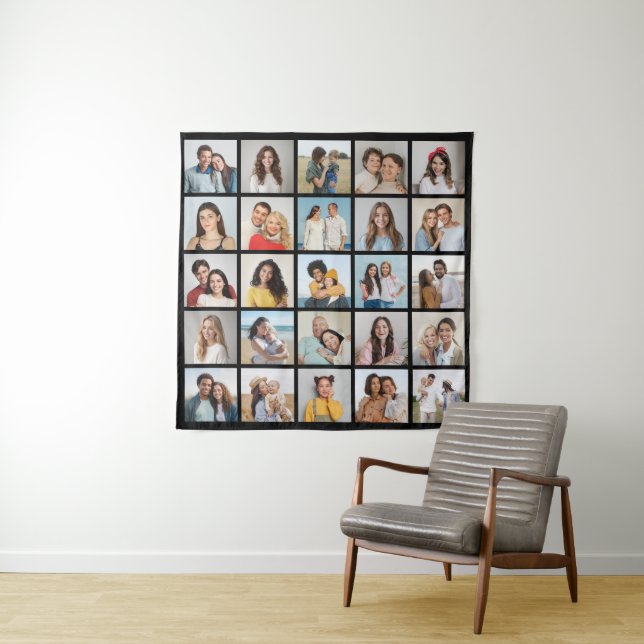 Tenture Créez votre propre collection de photos 25 (En situation)