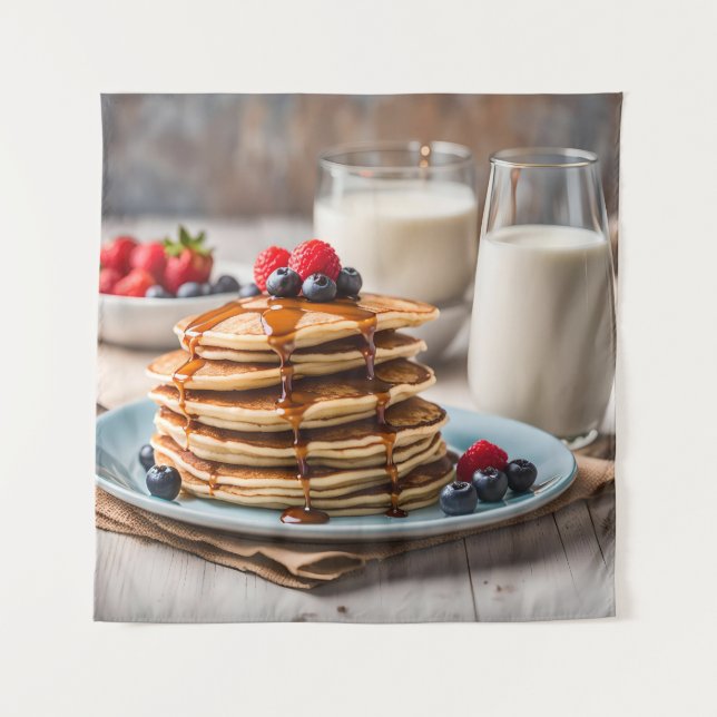 Tenture Crêpes et Lait (Devant)