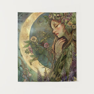 Tenture Crescent Moon Ostara