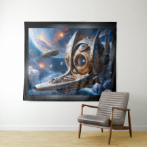 Croiseur Galactique Compellious Al Art par Xzendor