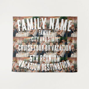 Tenture Croisière de vacances en famille Groupe de navire 