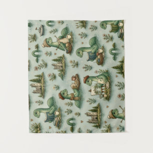 Tenture Cryptides cosy Nessie Monstre du Loch Ness loisirs