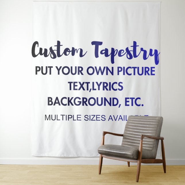 Tenture Custom Photo Tapestry (En situation)