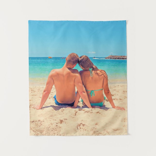 Tenture Custom Photo Tapestry Design Your Own (Devant)