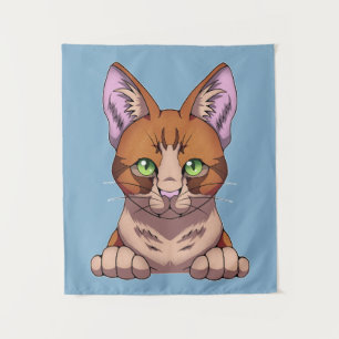 Tenture Cute chat