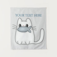 Cute chat avec poisson Prix