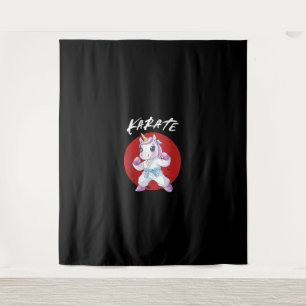 Tenture Cute Karate Unicorn Débardeur